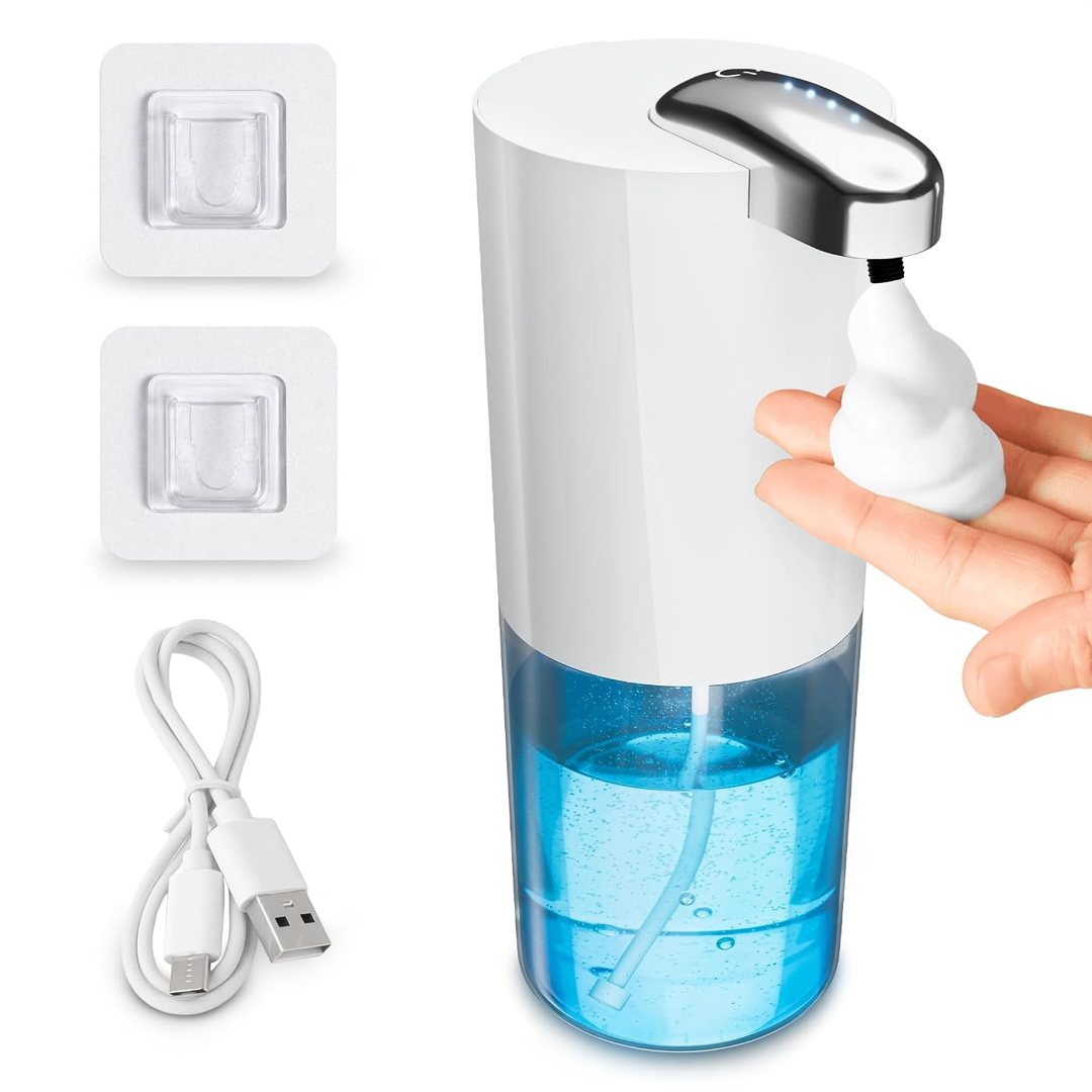Automatic Soap Dispenser Touchless, 13.5 Oz Foaming, Rechargeable, view 2